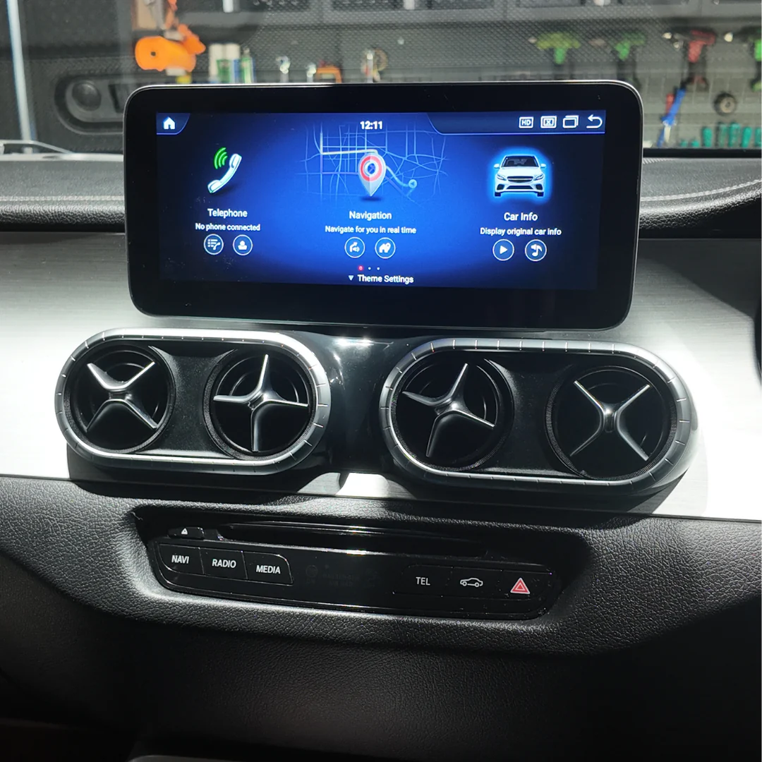 Mercedes-Benz X Class W470 (2015-2021) Apple CarPlay Android Auto 10.25" Touch Screen - Image 4