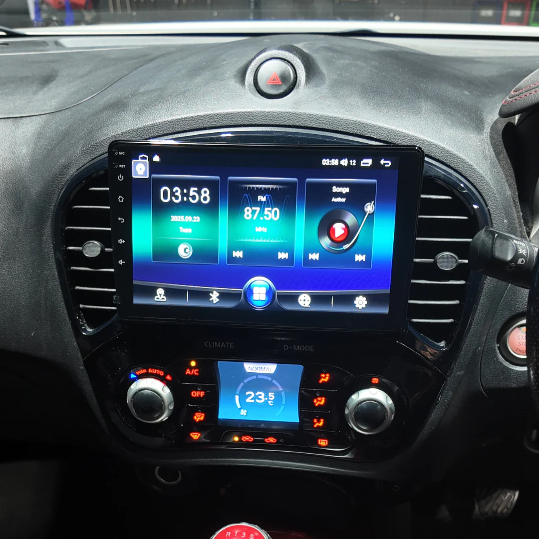 Nissan Juke Infiniti ESQ Apple Carplay / Android Auto 9" Stereo Upgrade 2010-2019 - Image 5