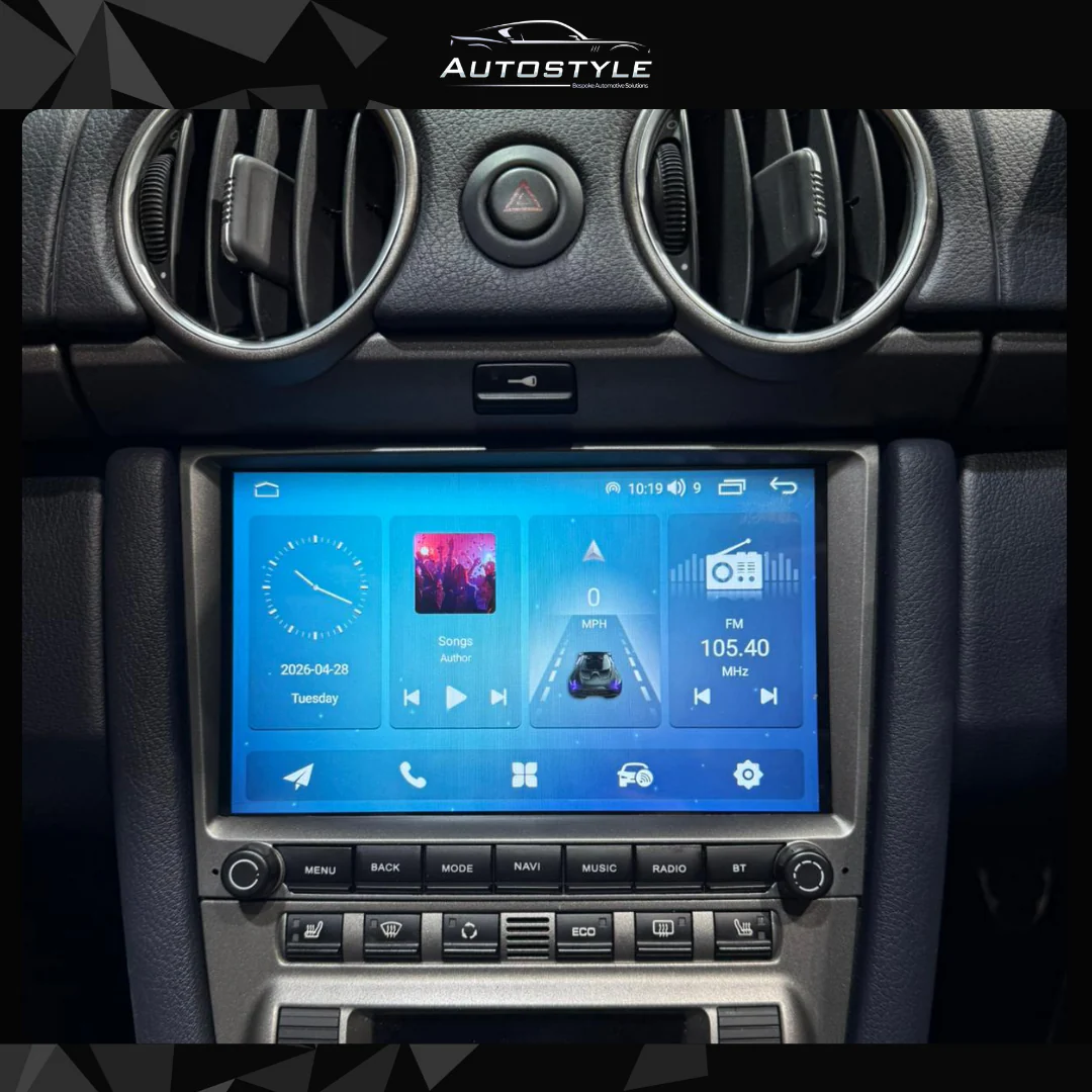 Porsche BOXSTER Apple Carplay / Android Auto 9" Stereo Upgrade - Image 2