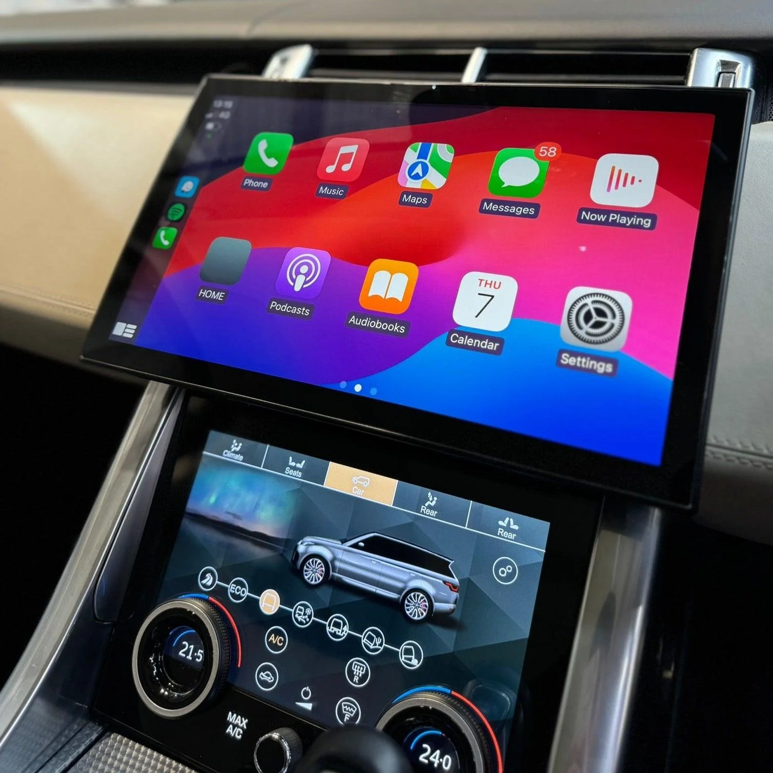 Range Rover Sport L494 13.3" (2013-2017) Android Screen Upgrade and Wireless Apple CarPlay - Image 4