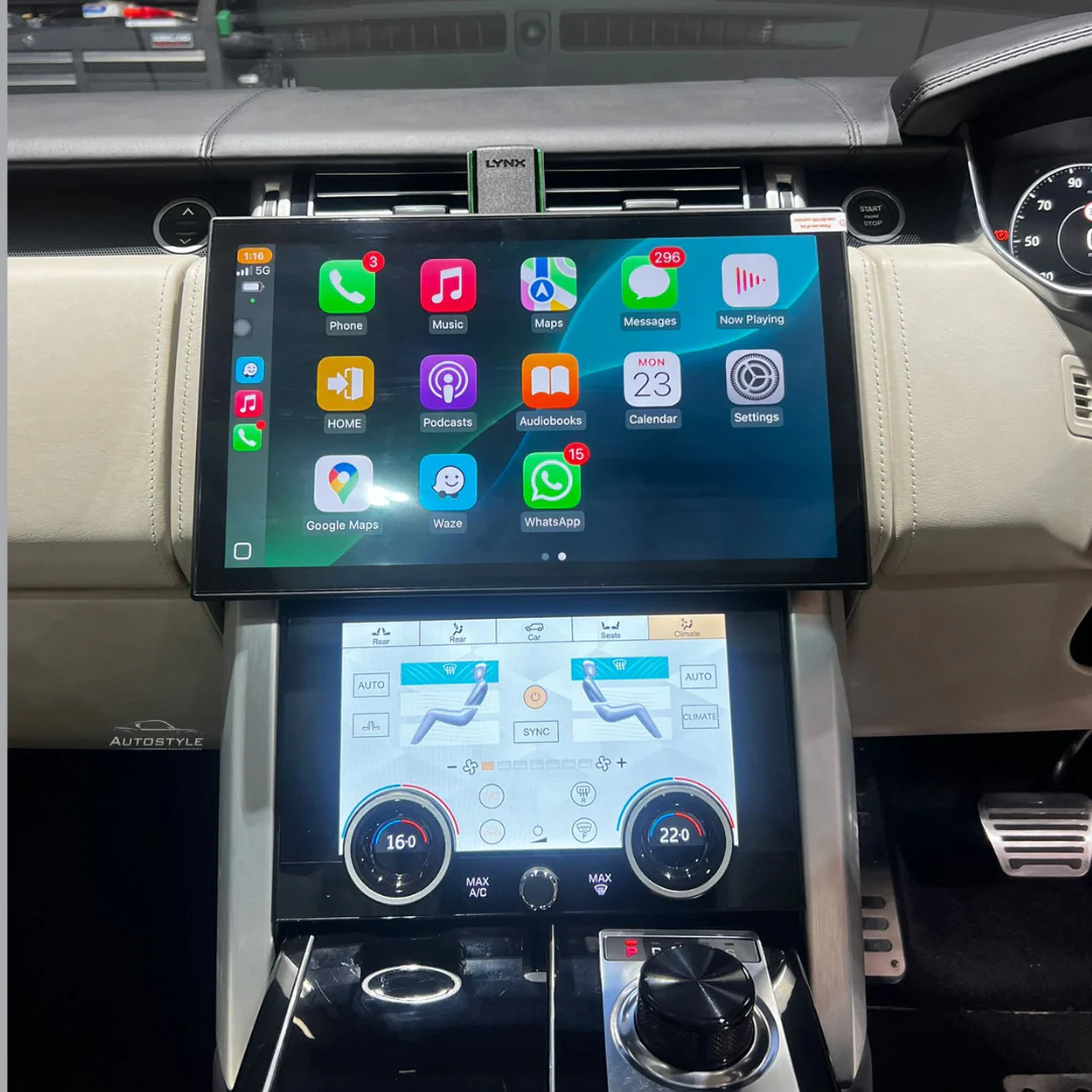 Range Rover Vogue L405 13.3" (2013-ON) Android Screen Upgrade and Wireless Apple CarPlay - Image 7