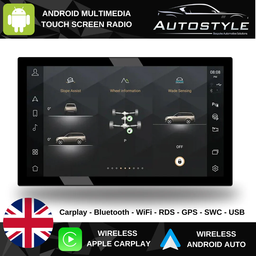 Range Rover Sport L494 13.3" (2013-2017) Android Screen Upgrade and Wireless Apple CarPlay - Image 2