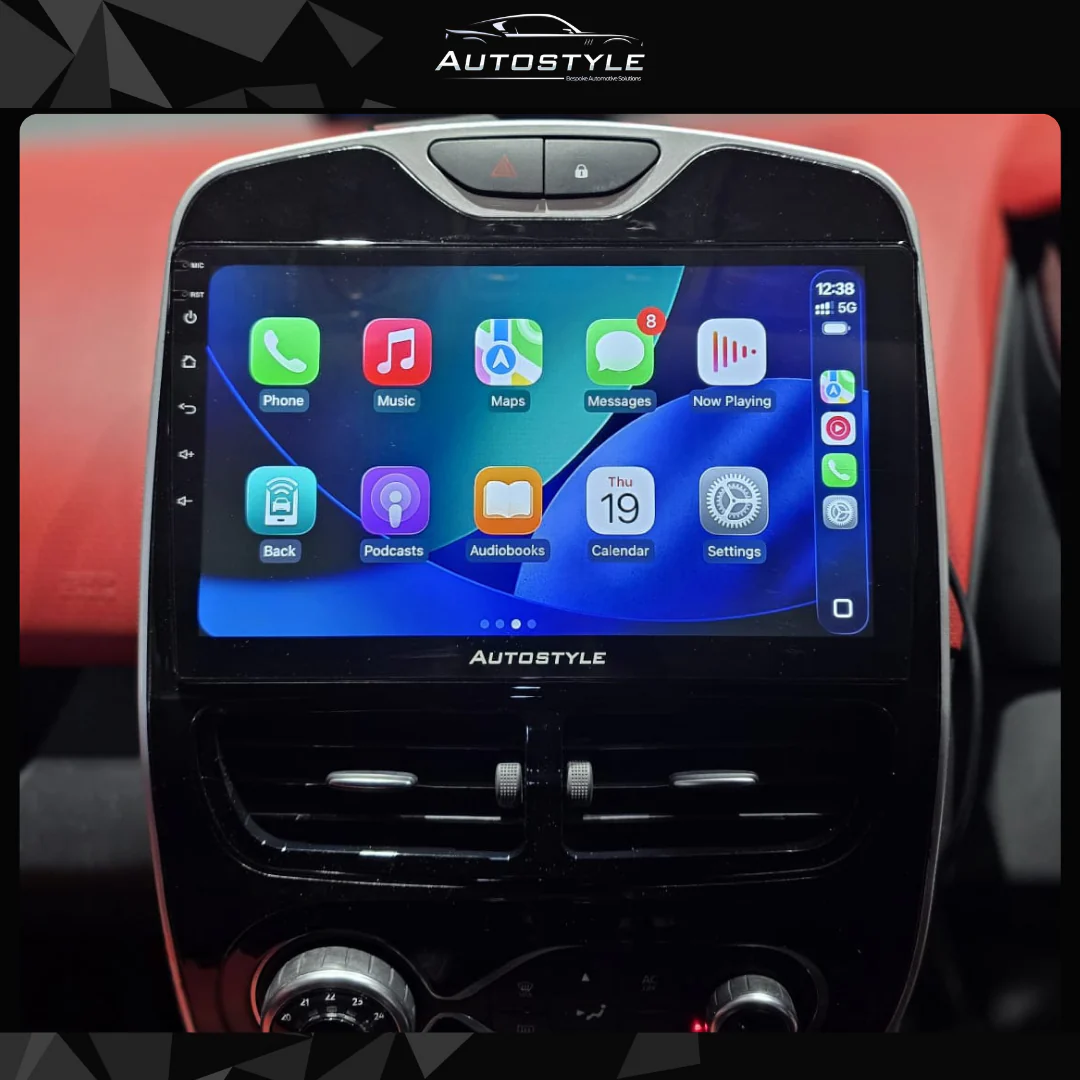 Renault Clio 4 BH98 KH98 Apple Carplay / Android Auto 10" Stereo Upgrade 2012-2019 - Image 2