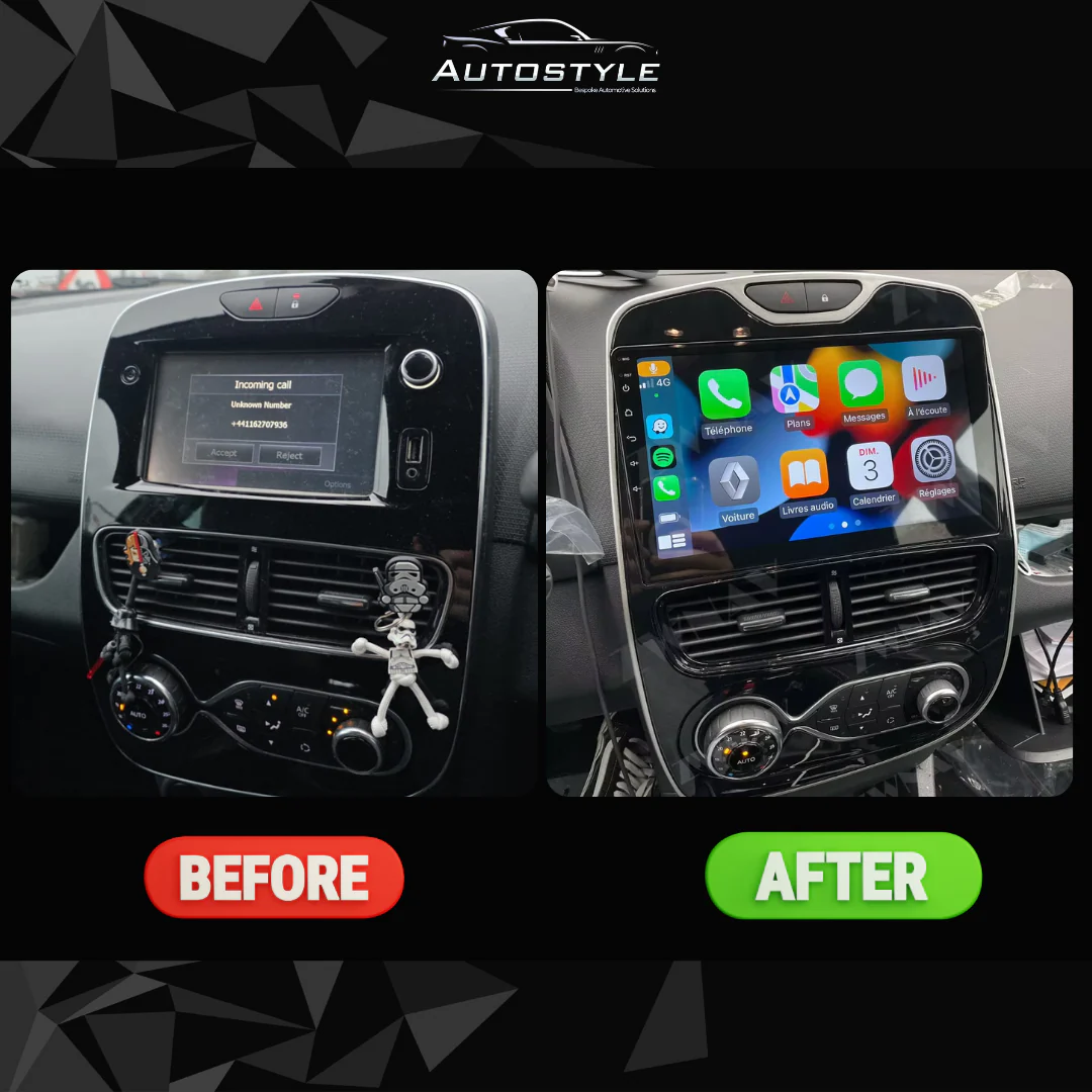 Renault Clio 4 BH98 KH98 Apple Carplay / Android Auto 10" Stereo Upgrade 2012-2019 - Image 7