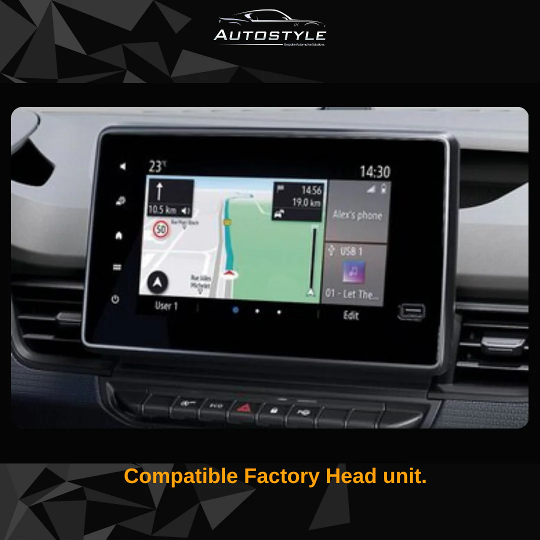 Renault Kangoo Apple Carplay / Android Auto 10" Stereo Upgrade 2019-2025 - Image 4