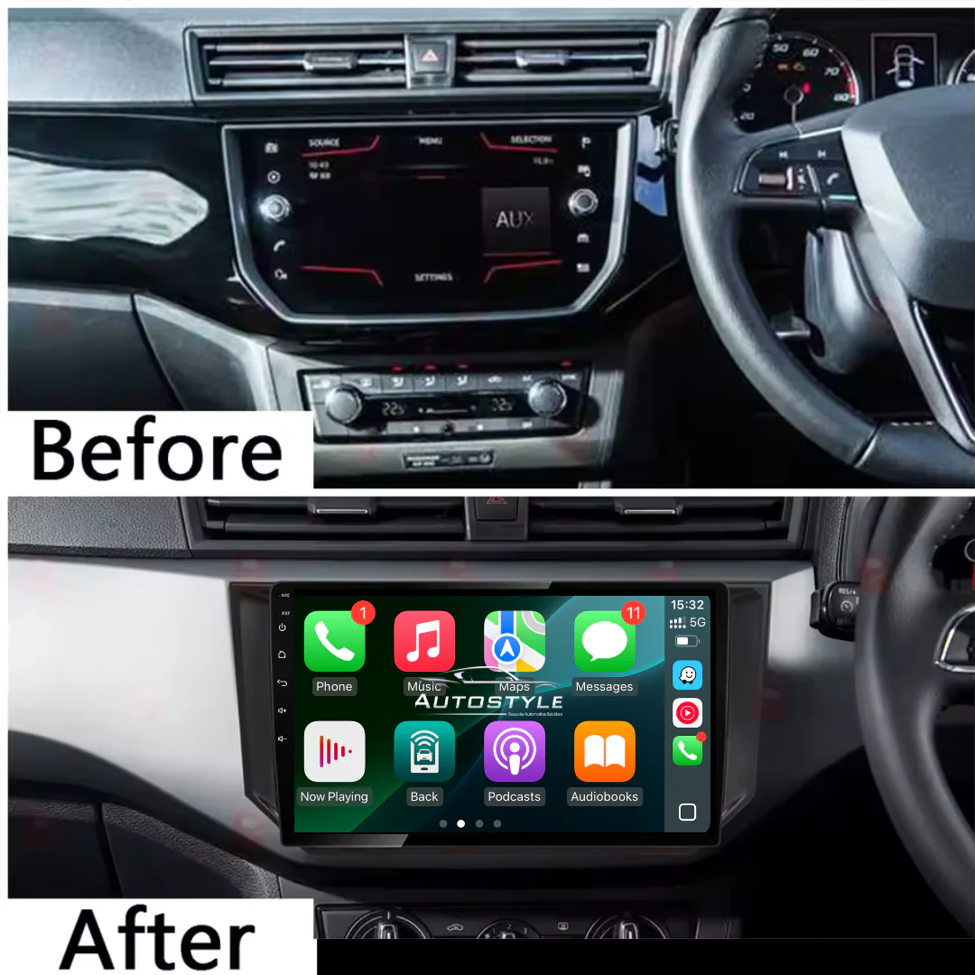 SEAT IBIZA/ARONA Apple Carplay / Android Auto 9" Stereo Upgrade (2017-21) - Image 3