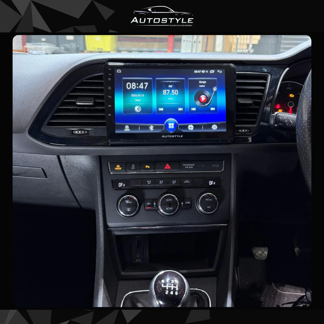 SEAT Leon Apple Carplay / Android Auto 9" Stereo Upgrade 2012-2020 - Image 6