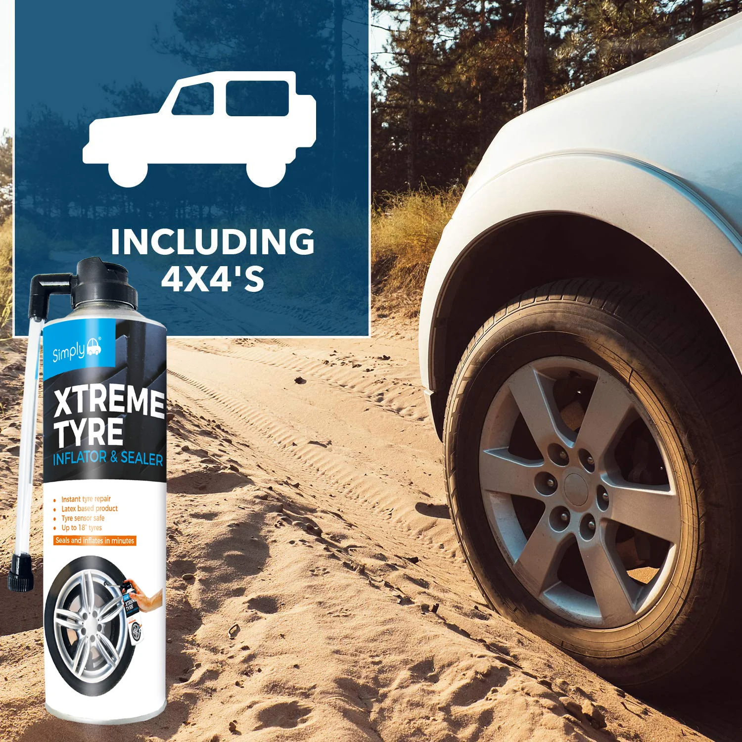 Simply - Xtreme Tyre Inflator & Sealer - Image 4