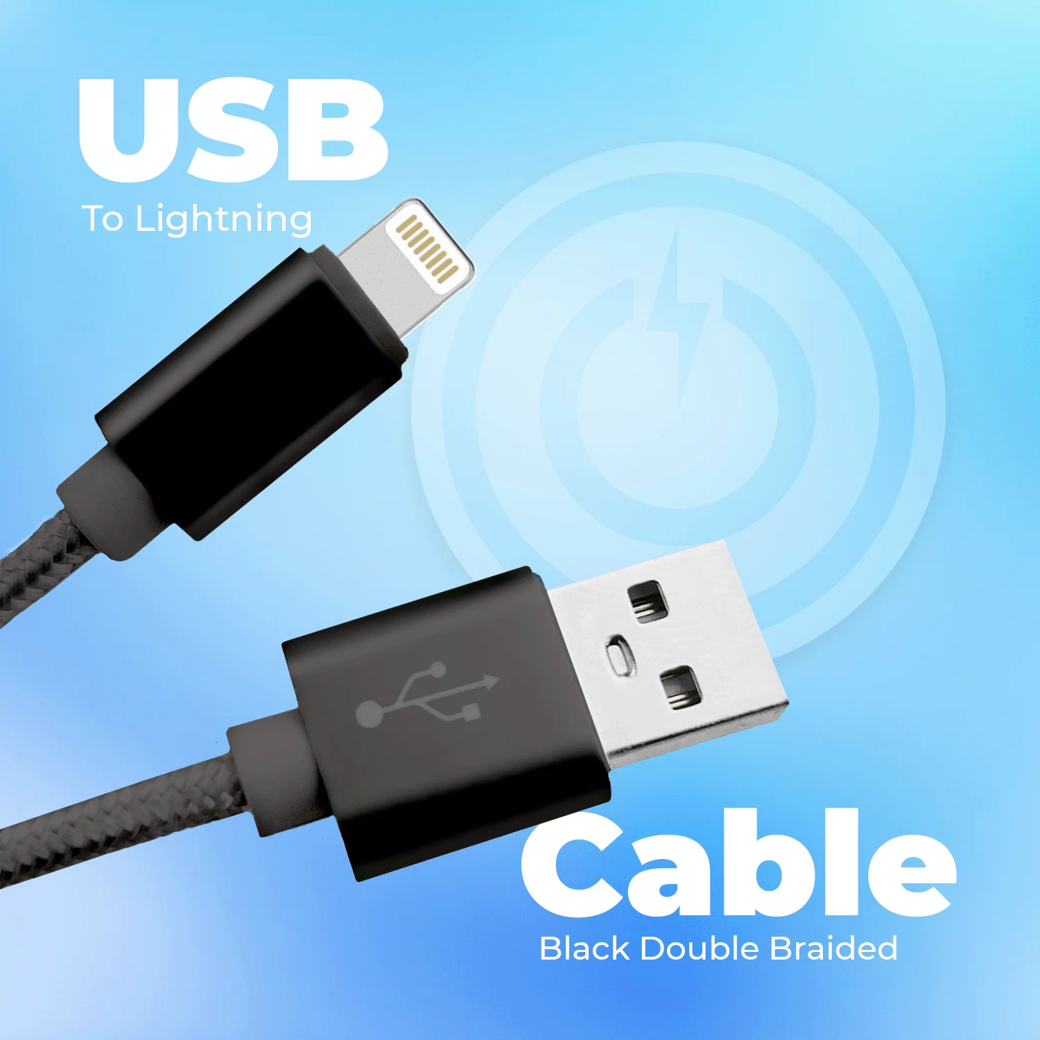 Simply - Braided USB to Lightning Cable - Image 5