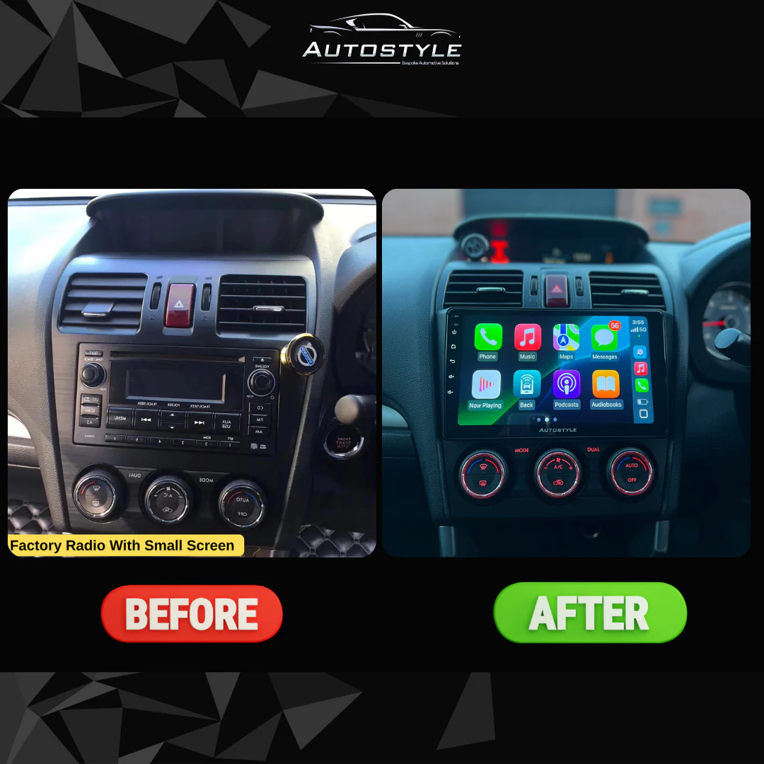 Subaru Forester 4 SJ Impreza XV WRX Apple Carplay / Android Auto 9" Stereo Upgrade RHD 2012-15 - Image 4