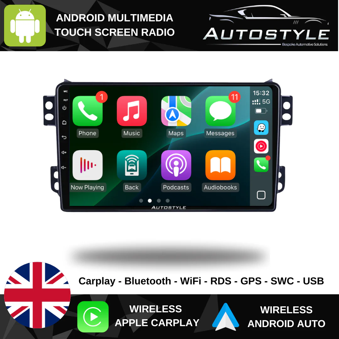 Suzuki Splash/ Ritz Apple Carplay / Android Auto 9" Stereo Upgrade 2008-2017 - Image 2