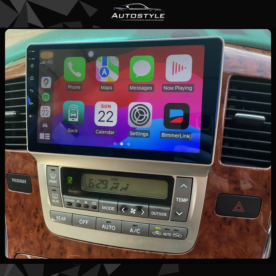 Toyota Alphard 1 AH10 Apple Carplay / Android Auto 9" Stereo Upgrade 2002-2005 - Image 6