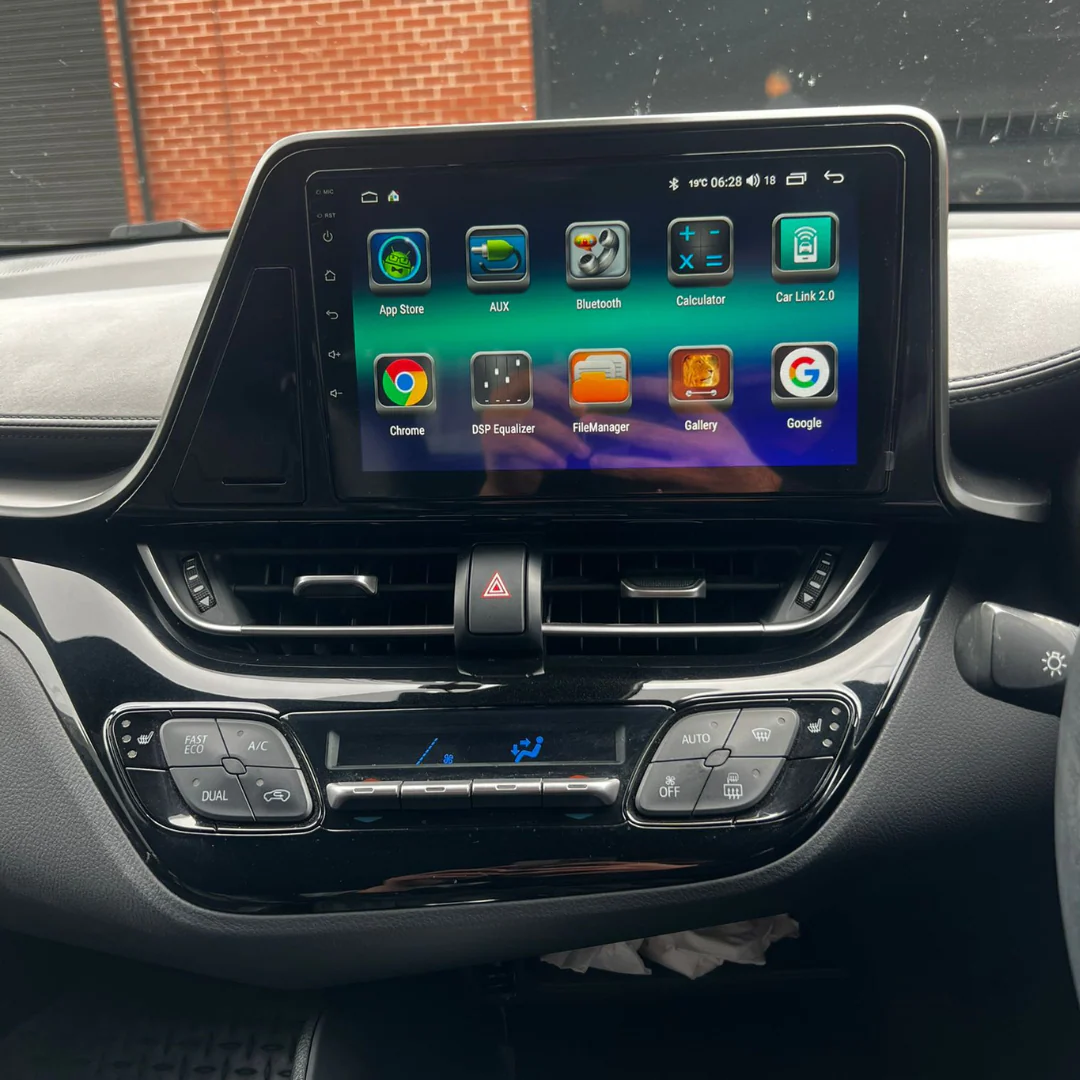Toyota CHR Apple Carplay / Android Auto 9" Stereo Upgrade 2016-20 - Image 4
