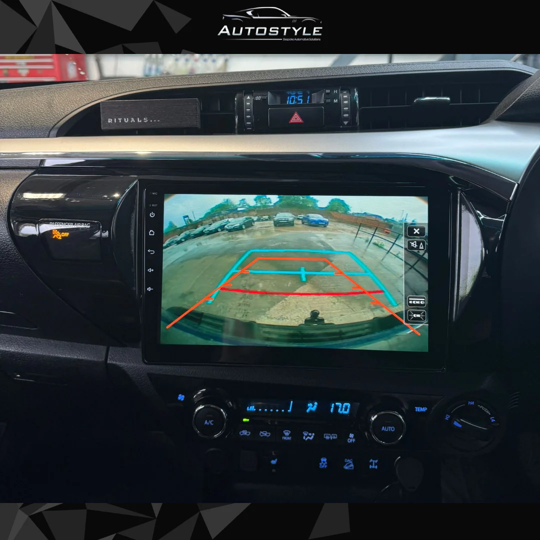 Toyota Hilux Apple Carplay / Android Auto 10" Stereo Upgrade - Image 6