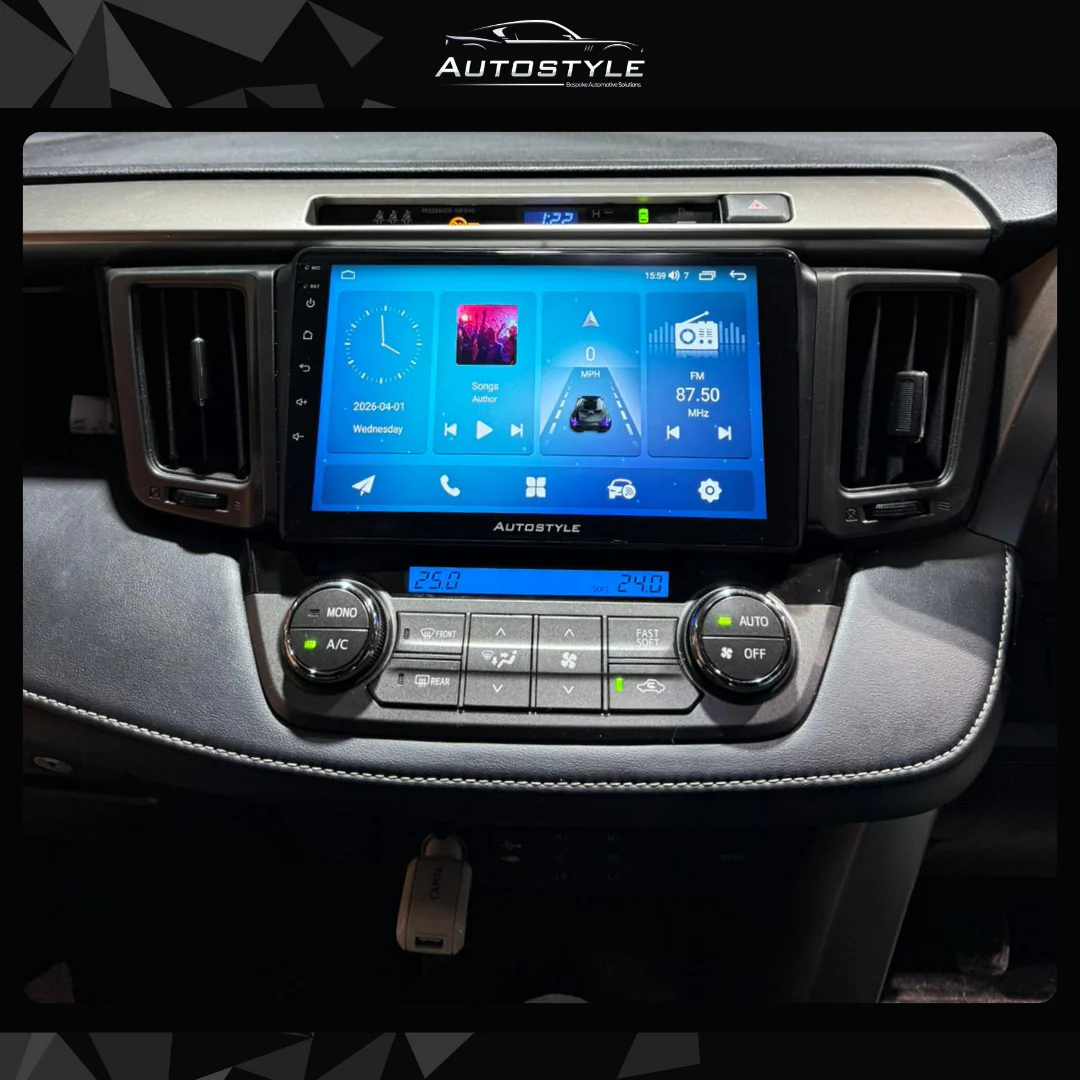 Toyota RAV4 XA40 XA50 Apple Carplay / Android Auto 9" Stereo Upgrade 2012-2018 - Image 3