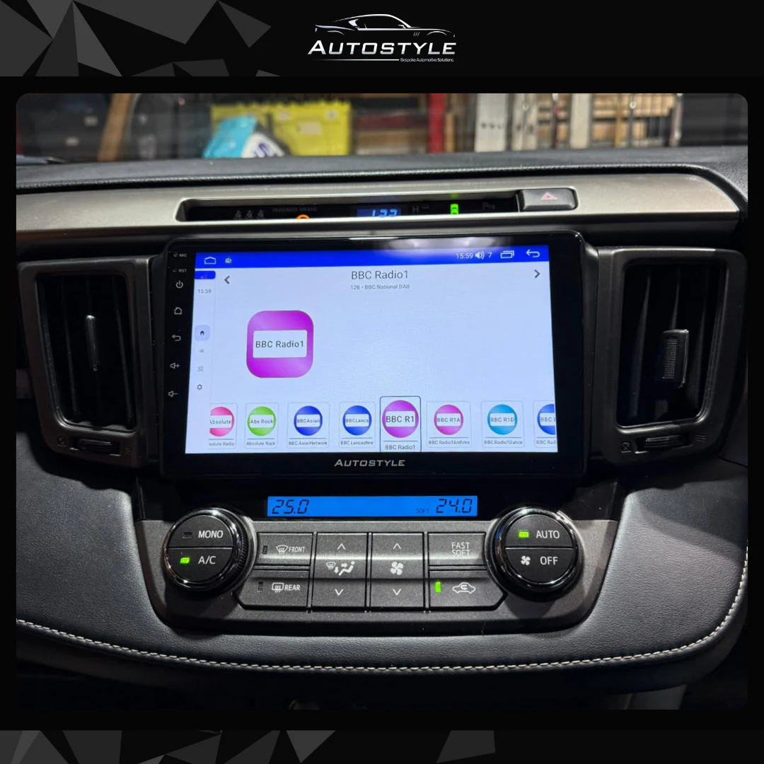 Toyota RAV4 XA40 XA50 Apple Carplay / Android Auto 9" Stereo Upgrade 2012-2018 - Image 7