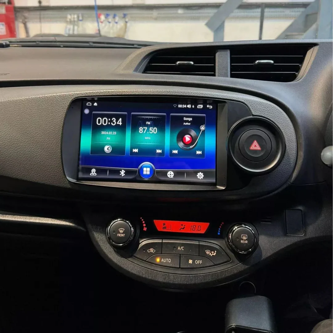 Toyota Yaris Vitz Apple Carplay / Android Auto 9" Stereo Upgrade - Image 3