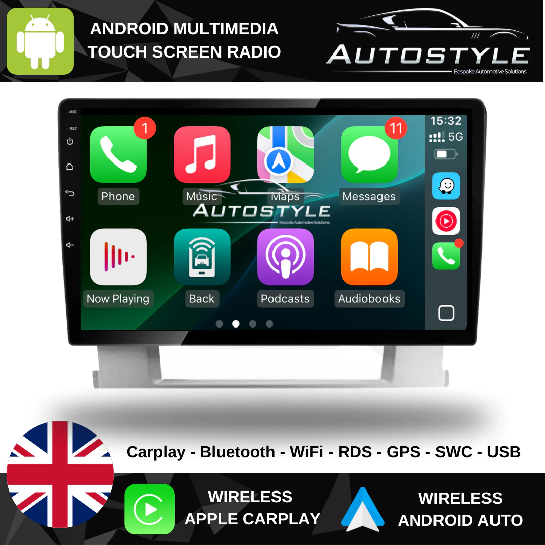 Vauxhall Astra J Apple Carplay / Android Auto 9" Stereo Upgrade 2009-2016 - Image 2
