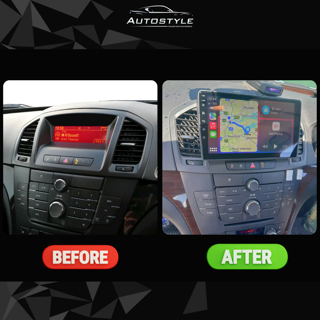 Vauxhall Insignia Apple Carplay / Android Auto 9" Stereo Upgrade 2009-2013 - Image 3