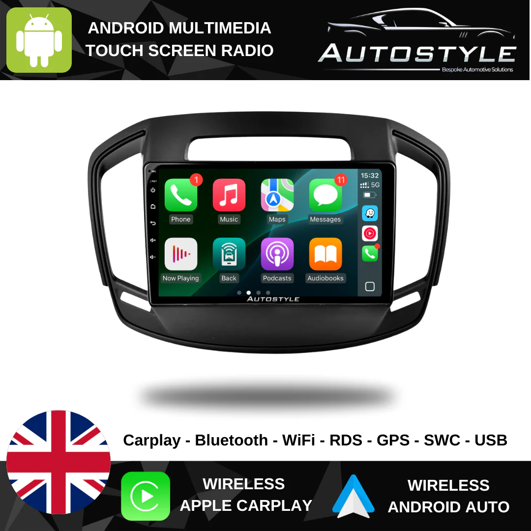 Vauxhall Insignia Apple Carplay / Android Auto 9" Stereo Upgrade 2014-2017 - Image 10