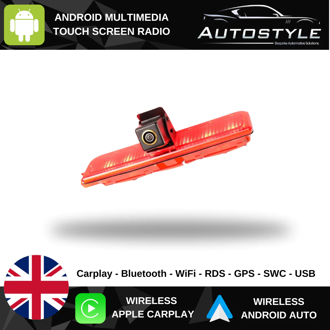 VW Caddy Barn Door 1080P HD Brake Light Reverse Camera - Image 2