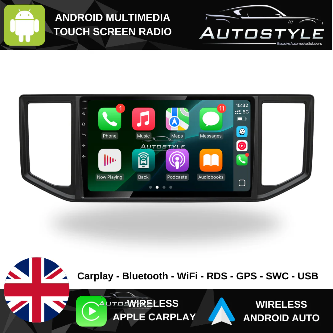 VW CRAFTER Apple Carplay / Android Auto 10" Stereo Upgrade - Image 11