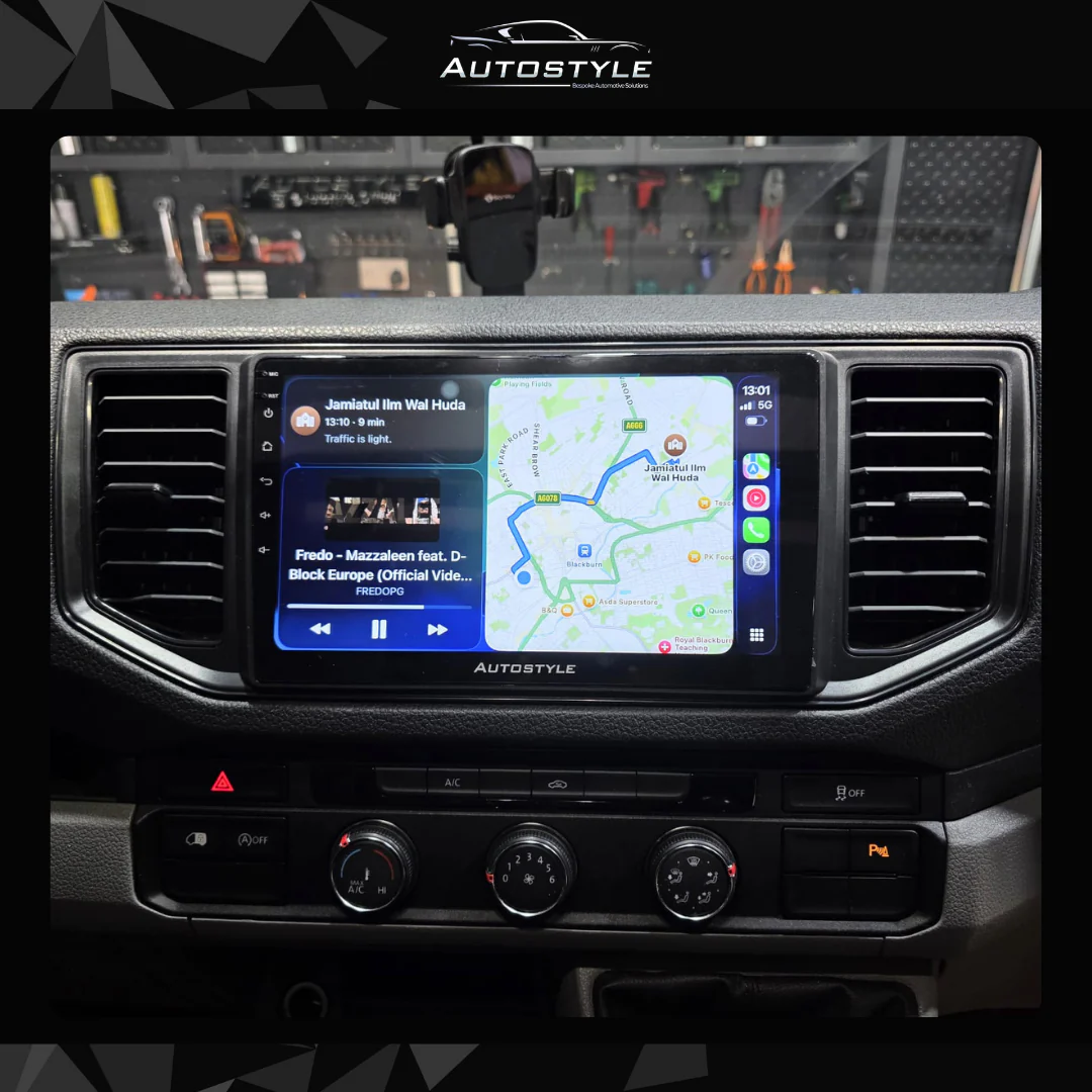 VW CRAFTER Apple Carplay / Android Auto 10" Stereo Upgrade - Image 6