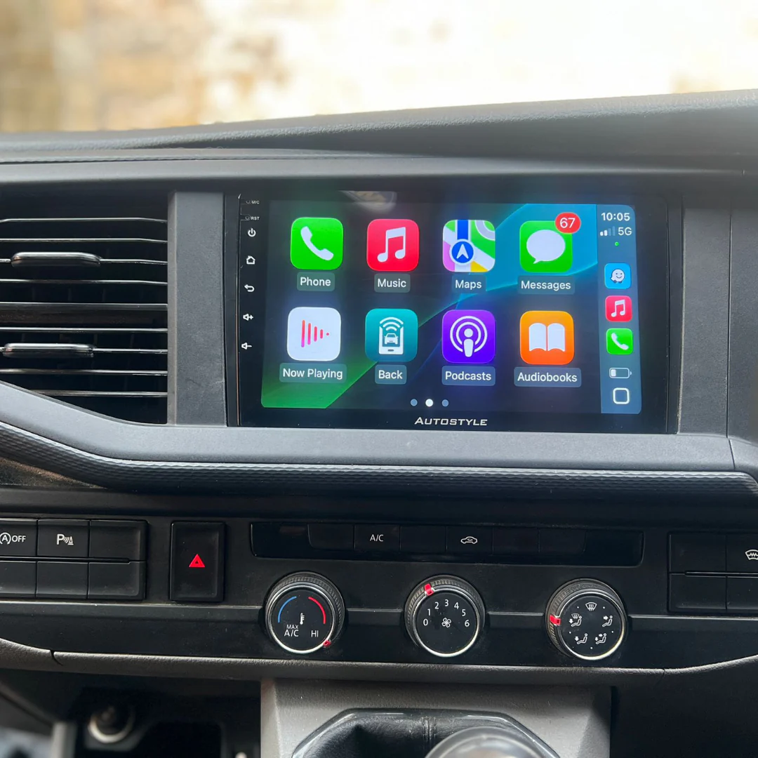 VW Transporter T6 Apple Carplay / Android Auto 9" Stereo Upgrade - Image 5