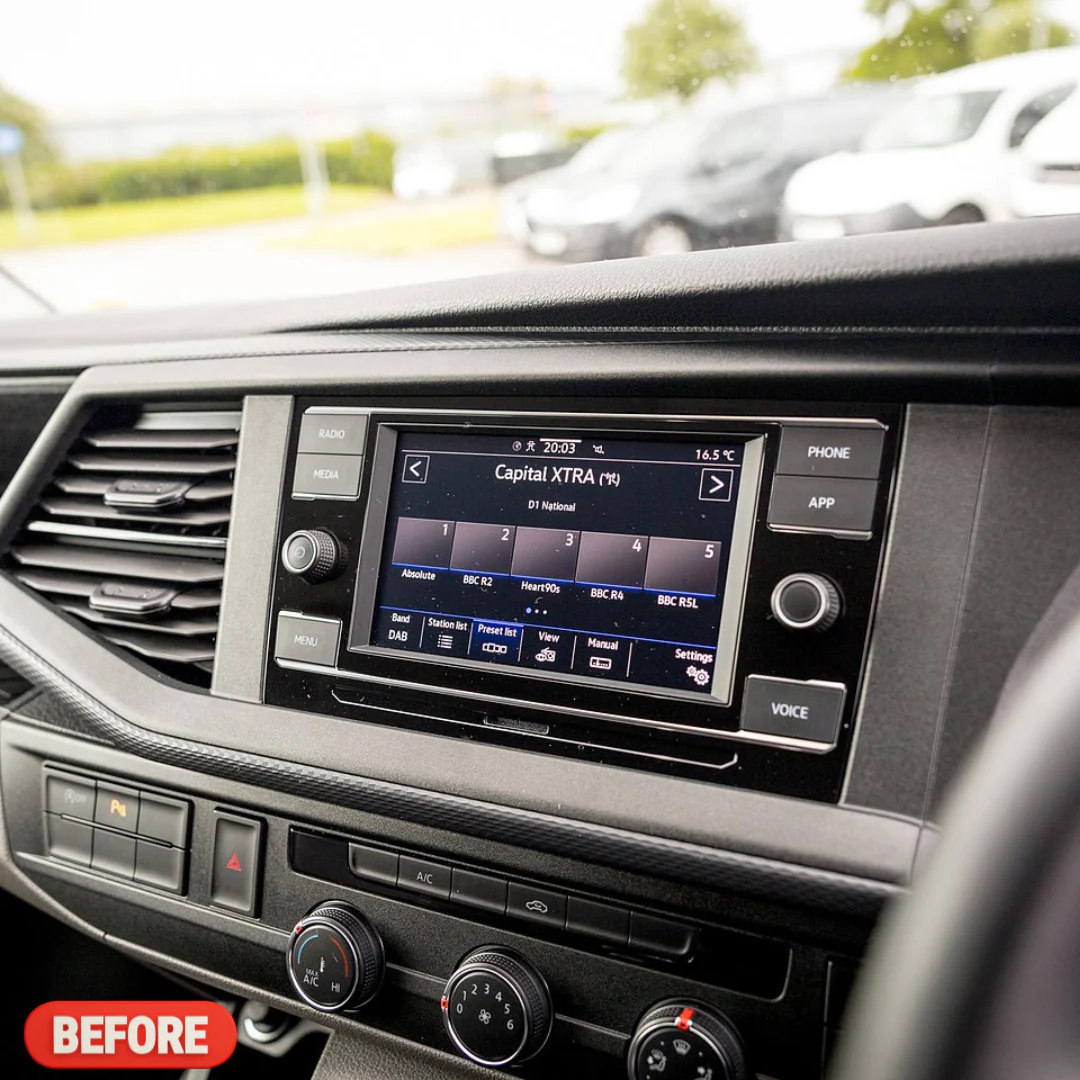 VW Transporter T6 Apple Carplay / Android Auto 9" Stereo Upgrade - Image 8