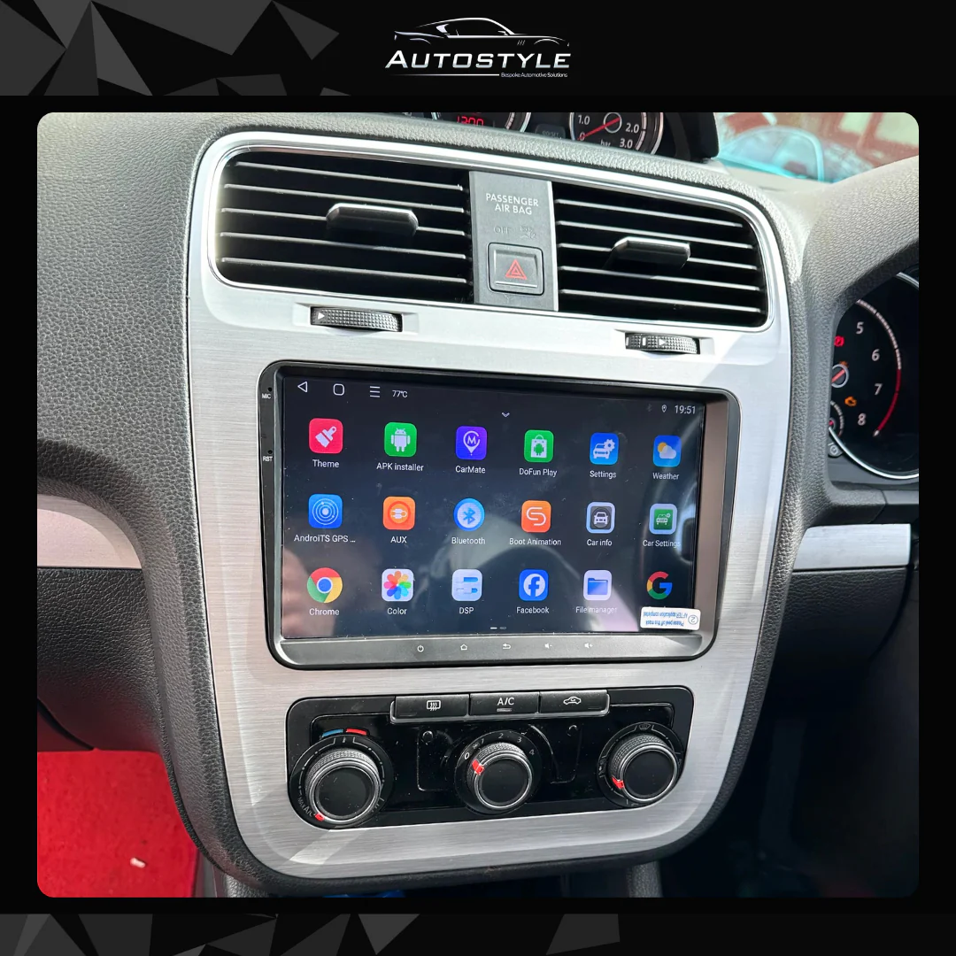 VW Scirocco 3 Apple Carplay / Android Auto 9" Stereo Upgrade 2008-2014 - Image 2
