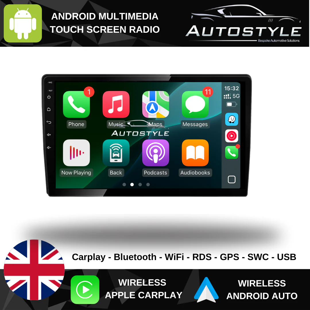 VW UNIVERSAL Apple Carplay / Android Auto 10" Stereo Upgrade - Image 2